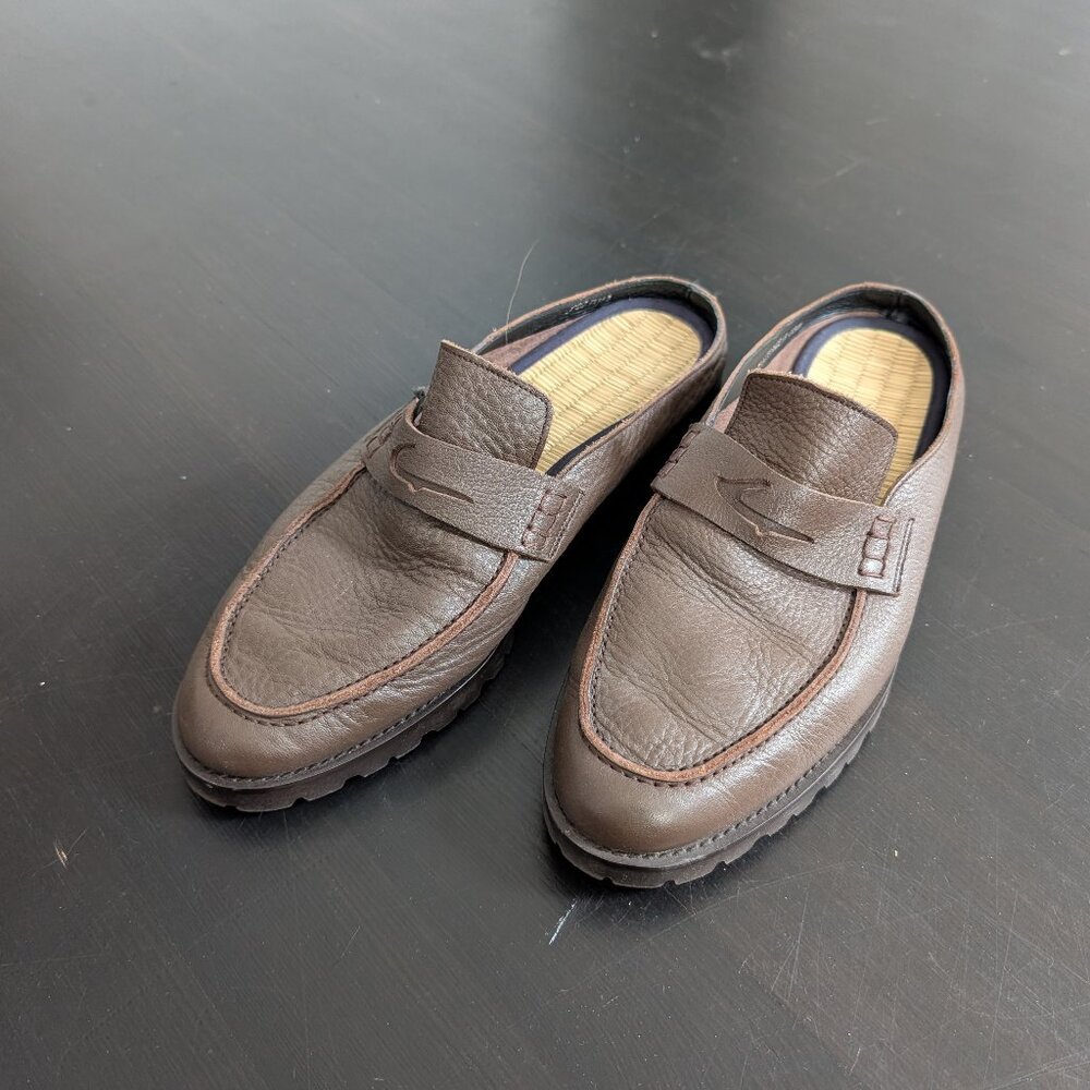 Liberato Tatami Loafer Slippers (Dark Brown)